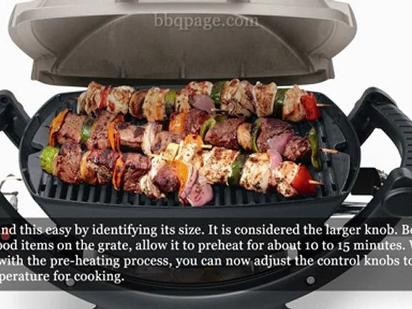 ⁣How to Use the Weber Q Grill