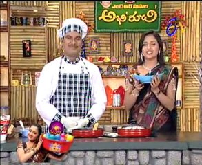 Etv Abhiruchi-Pindi Vantalu,Urinche Vanta,Good food,Sweet Snacks - 01