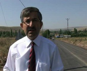 Hayvan pazarı yoluna sıcak asfalt