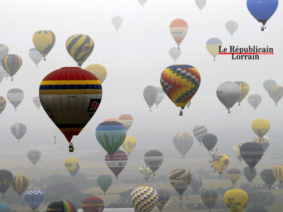 Lorraine Mondial Air Ballons : 343 montgolfières pour un record du monde de vol en ligne