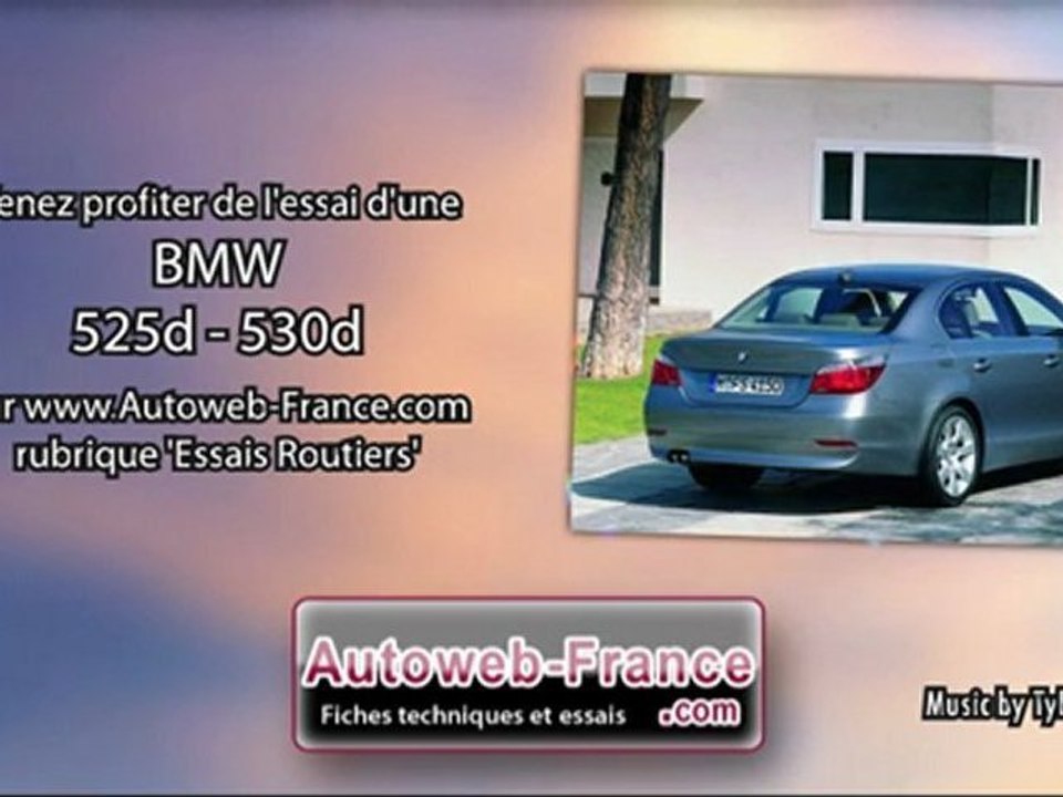 Essai BMW 525d - 530d - Autoweb-France