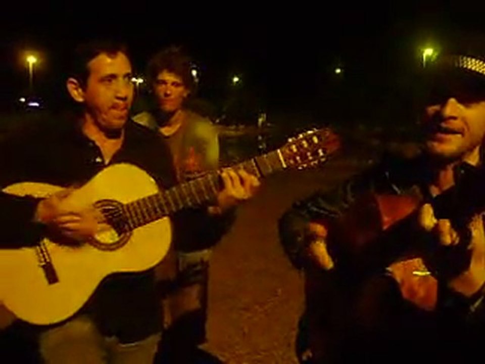 Après le concert des Gipsy Kings FRANKY y  BOUBA