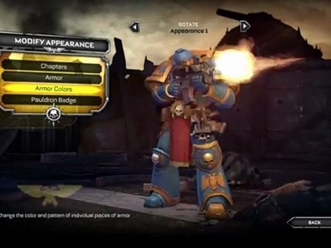 ‪Warhammer 40 000 - Personnalisation Multi du Space Marine