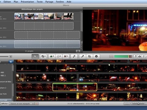 iMovie '11 : Stabilisation des vidéos