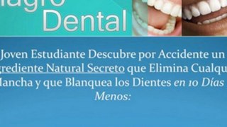 milagro dental remedios caseros para blanquear los dientes