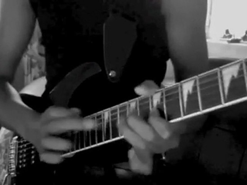 Bullet For My Valentine - Suffocating under words of sorrow (solo) cover guitar  - YouTube