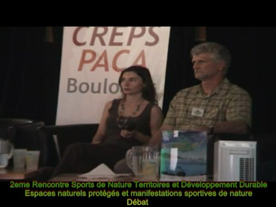 Espaces naturels protégés et manifestations sportives de nature Débat