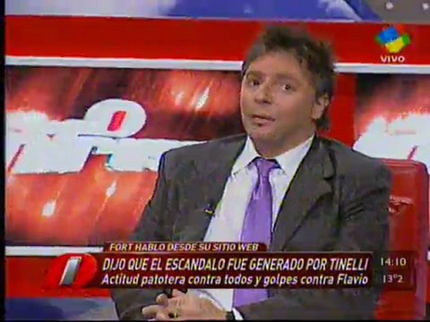 JORGE RIAL EN INTRUSOS LE CONTESTA A RICARDO FORT