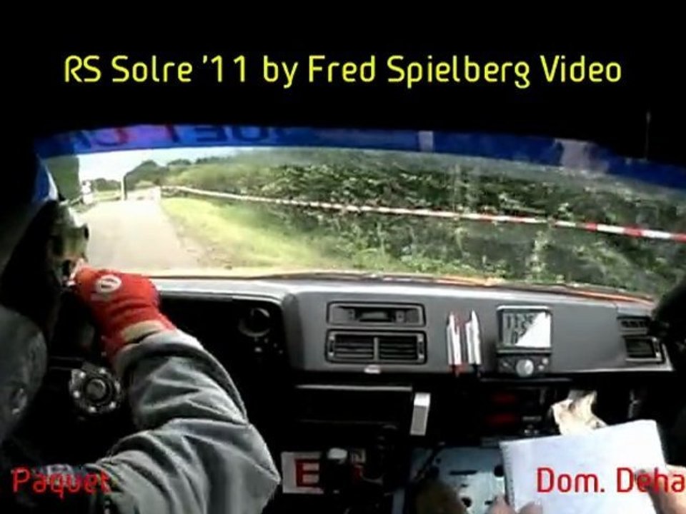 On-board Paquet RS solre St Géry 2011 by Fred Spielberg Video