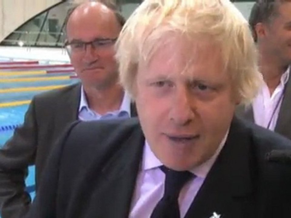 Olympia 2012 - Johnson beneidet  die Schwimmer