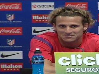 Forlán afirma que su rol en el Atlético es el mismo pese a la marcha del 'Kun' Agüero y de David de Gea