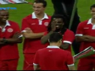 تتويج البرسا بكأس اودى 2011