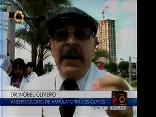 Protestas de médicos en todo el país