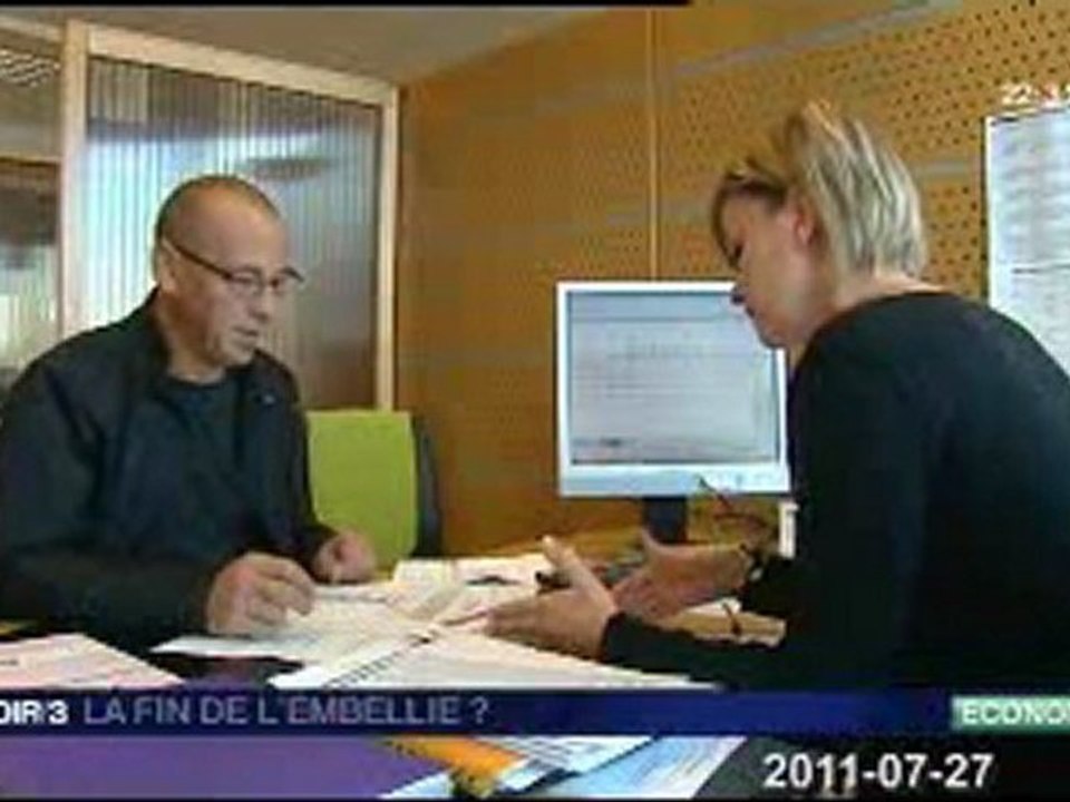 Forte hausse du chômage  -Sur soir-3 la politique de Sarkozy n'y est pour rien