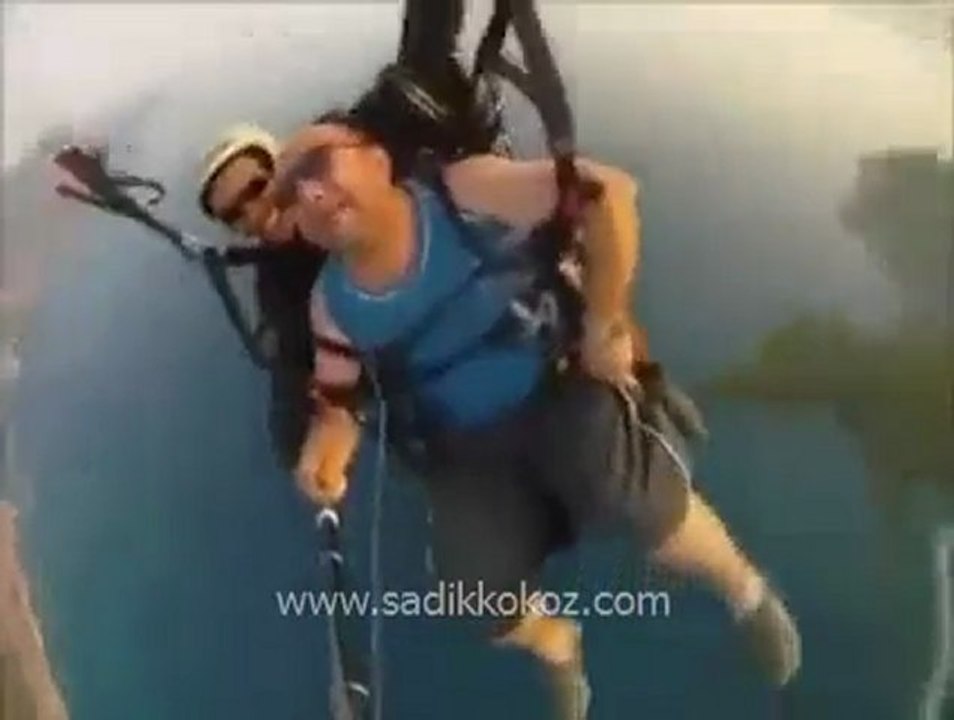 Yamaç Paraşütü Komik Adam ve Dine Katkısı Babadağ