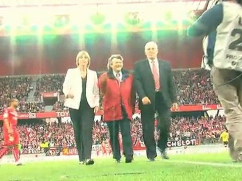 Jean-Louis BORLOO inaugure le nouveau stade de Valenciennes