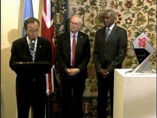 U.N. starts Olympic countdown clock