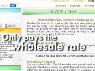 Pay the lowest Credit Card Processing Rates with Interchange Pass Through
