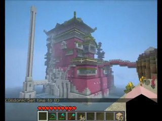 Voyage dans Minecraft : les studios Ghibli ( Partie 1)