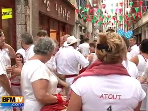 Coup d'envoi des fêtes de Bayonne