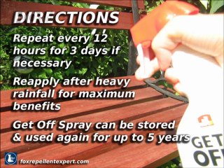 Get Off Fox Repellent Spray @ FoxRepellentExpert.com