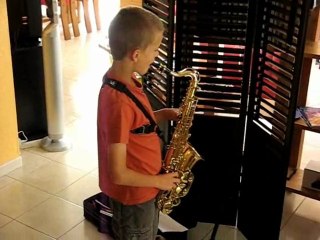 Simon au saxophone Take Five