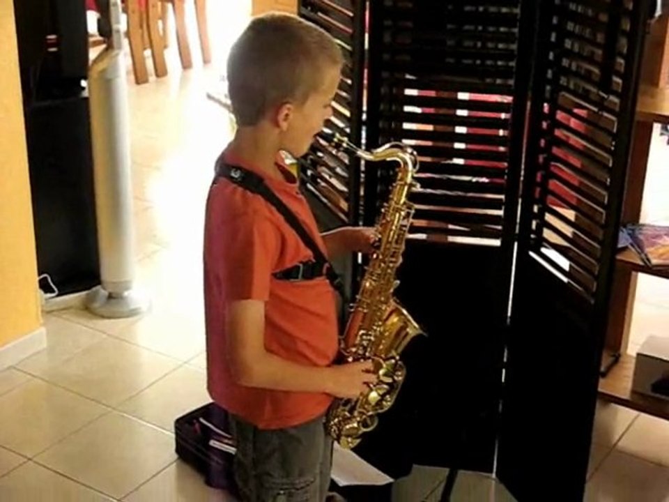 Simon au saxophone Take Five