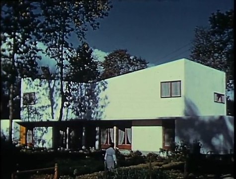 Quatre murs et un toit 1953 Scenario et réalisation Pierre Jallaud MRU (ministère de la reconstruction et de l'urbanisme)