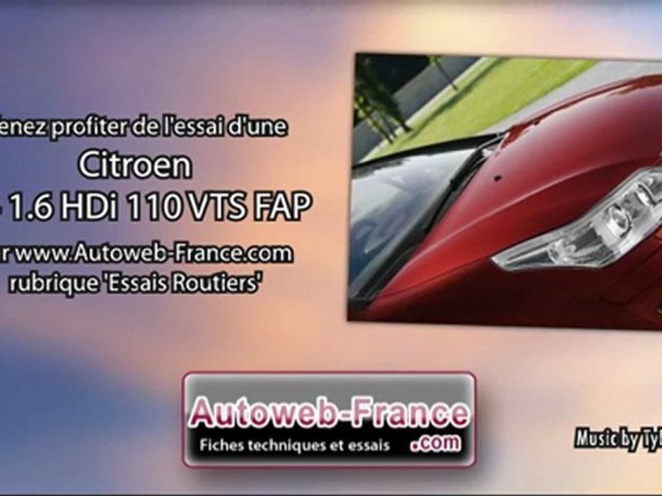 Essai Citroen C4 1.6 HDi 110 VTS FAP - Autoweb-France