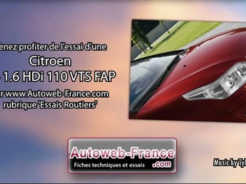 Essai Citroen C4 1.6 HDi 110 VTS FAP - Autoweb-France