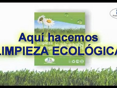Aquí hacemos limpieza ecológica ¿y tu a que esperas a ser más ecológico? proecoquimicas.com