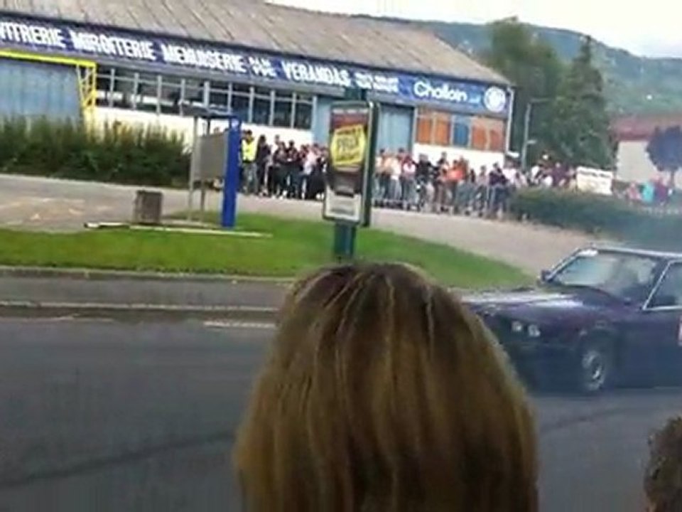 slalom de ville la grand 2011 sermondadaz philippe  2 èmes passage : fait son show !!