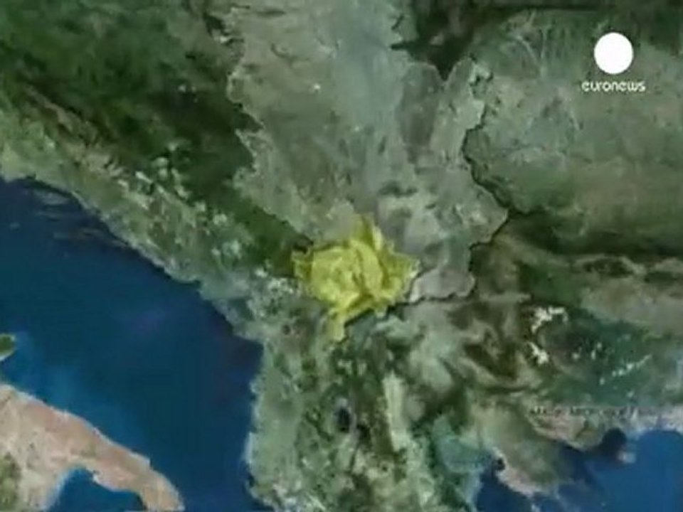 Tensa calma en los puestos fronterizos entre Serbia y Kosovo