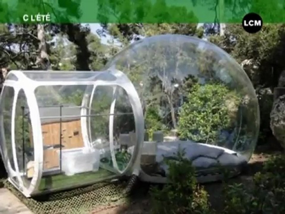 Insolite: dormir dans une bulle