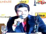 Ram Charan at 58th Filmfare Awards South Press Meet