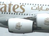 Emirates A380 Crosswind Landing