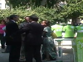 La Vuelta Ciclista a España se viste de "verde"