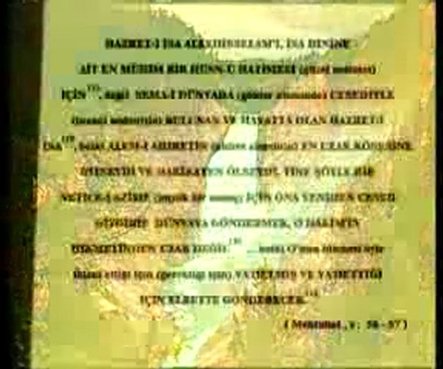 Hz. İsa'nın yeryüzüne yeniden gelişi 2