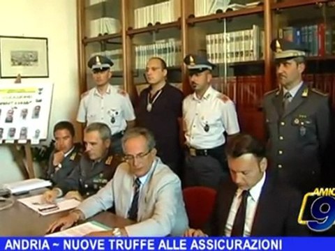 Andria | Nuove truffe alle assicurazioni