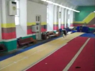 Artem Hazov - Double backflips training