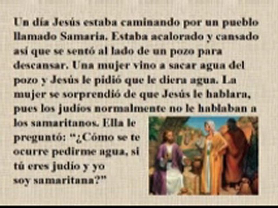 El que calma nuestra sed wmv