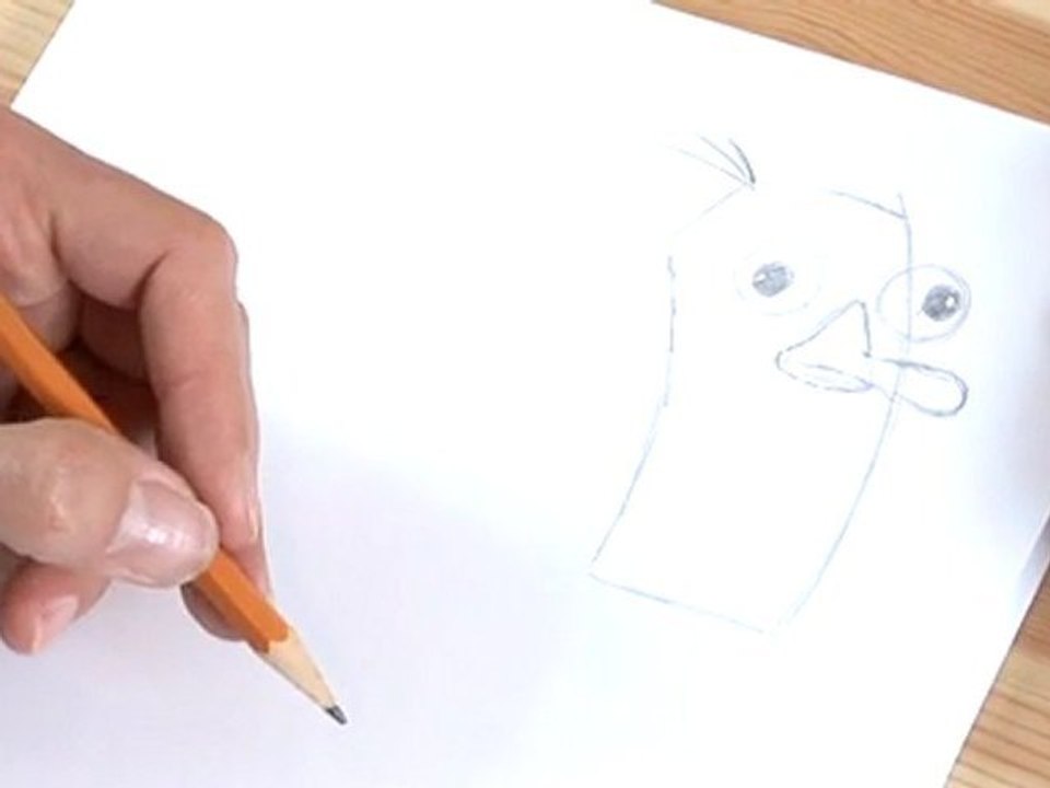 How To Draw Perry The Platypus