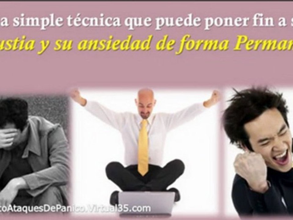 tratamiento de ansiedad - vencer la ansiedad - calmar ansiedad