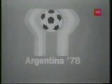Apertura del Mundial Argentina 1978. Emitidos en Television Nacional y Canal 13
