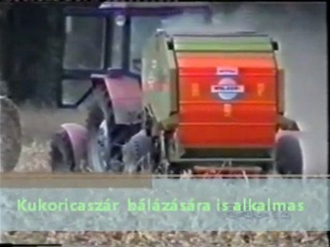 Wolagri kukoricabálázó 2011.07.05 - Ádám és Társa Kft / Corn baler