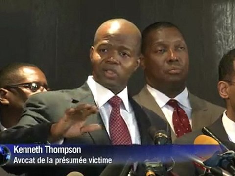 La femme de chambre qui accuse Dominique Strauss-Kahn de crimes sexuels a poursuivi jeudi l'offensive médiatique en affirmant à la presse qu'elle voulait être courageuse pour toutes les femmes du monde et que sa fille ne voulait plus la voir pleurer