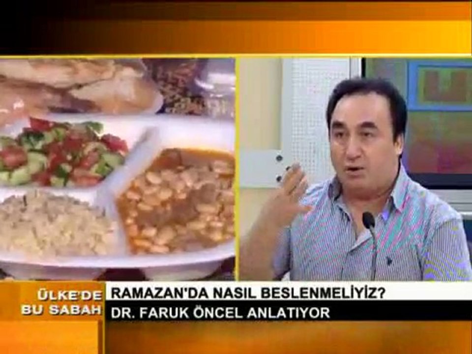 ÜLKE'DE BU SABAH -  28.07.2011  MERVE KONDAK -1-  RAMAZAN'DA BESLENME ALIŞKANLIKLARI - FARUK ÖNCEL