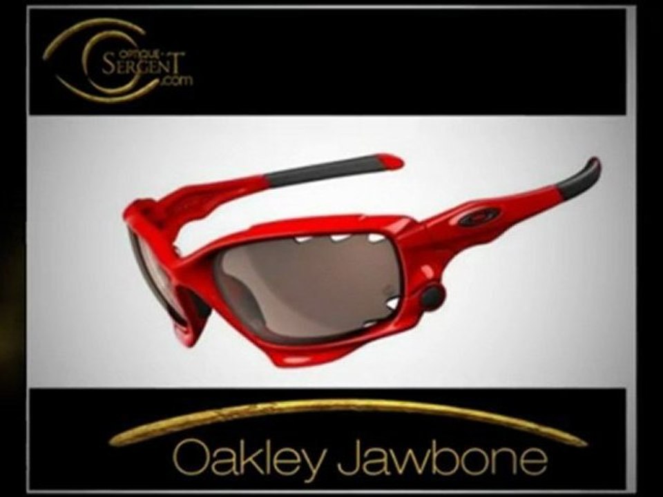 Modèles de lunettes solaires Oakley JAWBONE - Montures de lunettes solaires Oakley JAWBONE