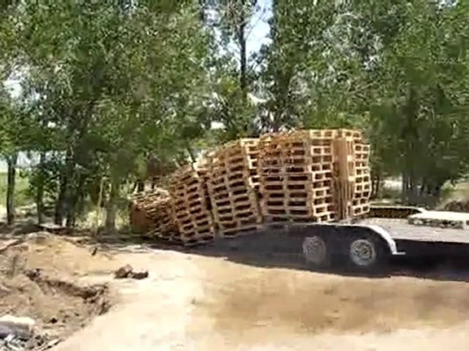 Entladen von Paletten Like A Boss