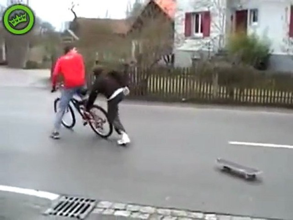 Skateboard stuk Fail